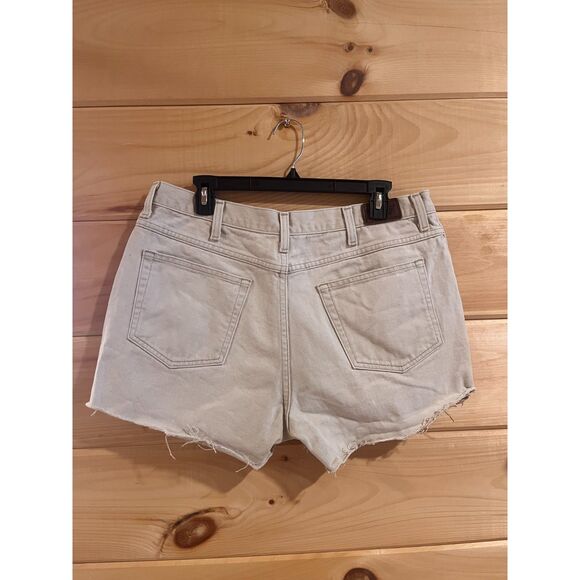 L.L.Bean Cut Off High Waisted Soft Denim Shorts - Picture 4 of 5